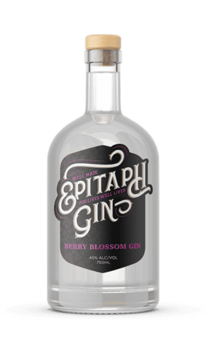 Epitaph Berry Blossom Gin - Case, 6 x 750ml Bottles