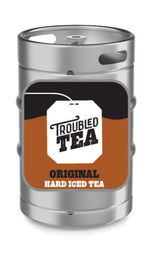 Troubled Tea Original Hard Iced Tea - Keg- 50 Litres