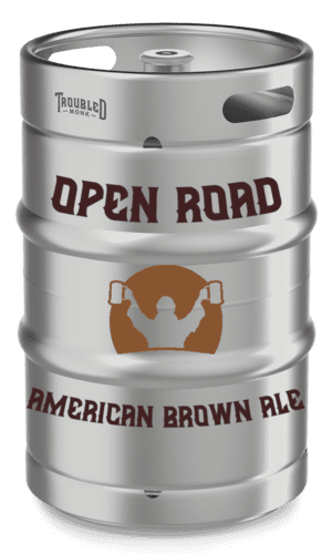 Open Road American Brown Ale - Keg- 50 Litres