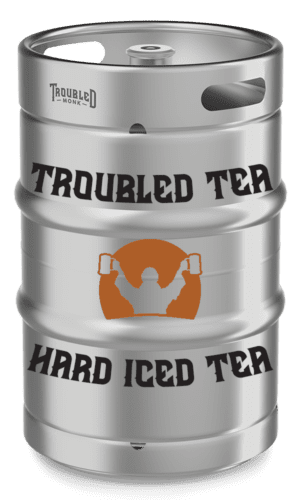 Troubled Tea Original Hard Iced Tea - Keg- 50 Litres