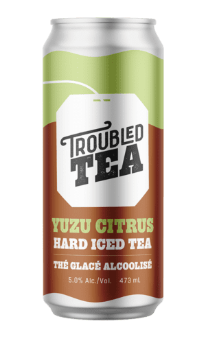 Troubled Tea Yuzu Citrus- Case, 24 x 473 mL
