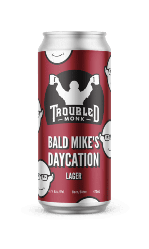 Bald Mikes Daycation Lager - Case, 24 x 473ml Cans, 4 x 6 Pack