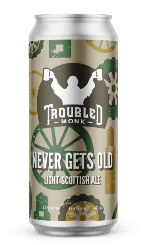 Never Gets Old - Light Scottish Ale - Case, 24 x 473ml Cans, 6 x 4 Pack