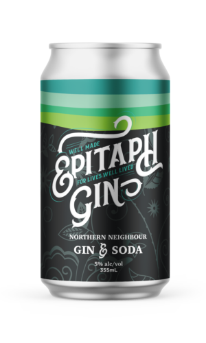Northern Neighbour - Gin and Soda - Case, 24 x 355ml Cans, 4 x 6 Pack